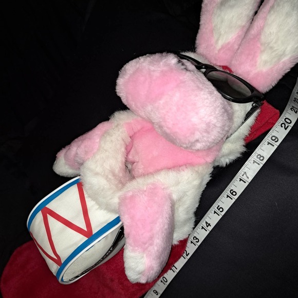 VINTAGE FUN FABULOUS OVER 2 Feet Energizer Bunny Stocking - 30 inches tall-Plush - Picture 4 of 8